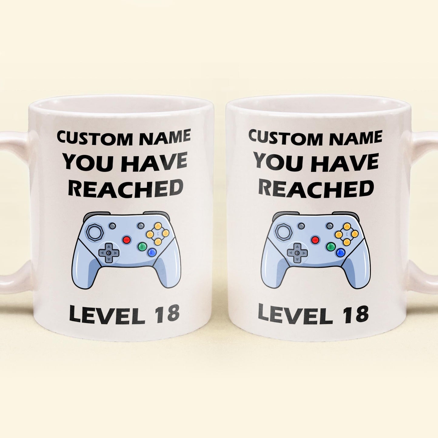 Level Mug - Personalized Mug - Birthday Gift For Friends And Family