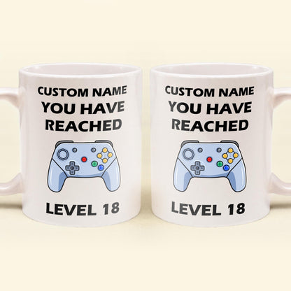Level Mug - Personalized Mug - Birthday Gift For Friends And Family