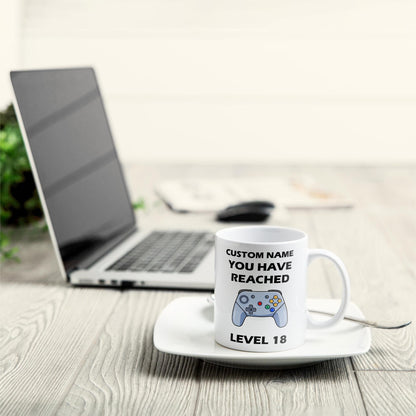 Level Mug - Personalized Mug - Birthday Gift For Friends And Family