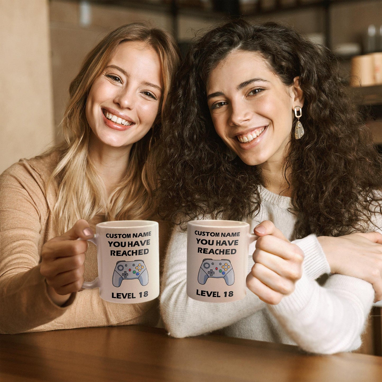 Level Mug - Personalized Mug - Birthday Gift For Friends And Family