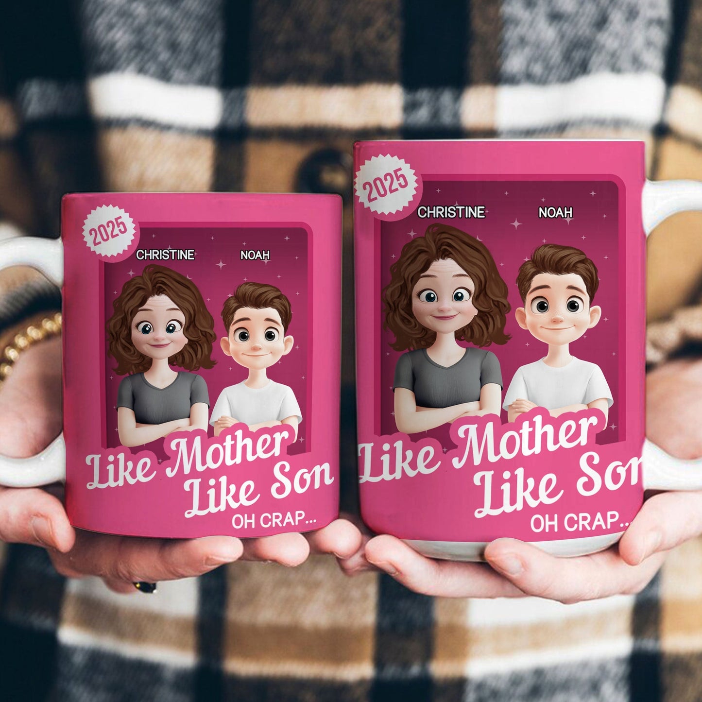 Like Mother Like Son Oh Crap Toy Box - Personalized Mug