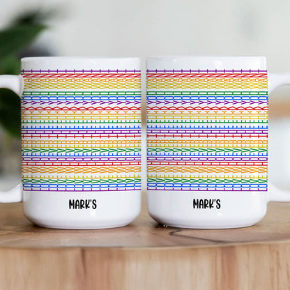 Love Whoever The Fck You Want - Personalized Mug