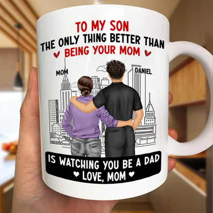 The Only Thing Better Than Being Your Parents Grandparents - Personalized Mug