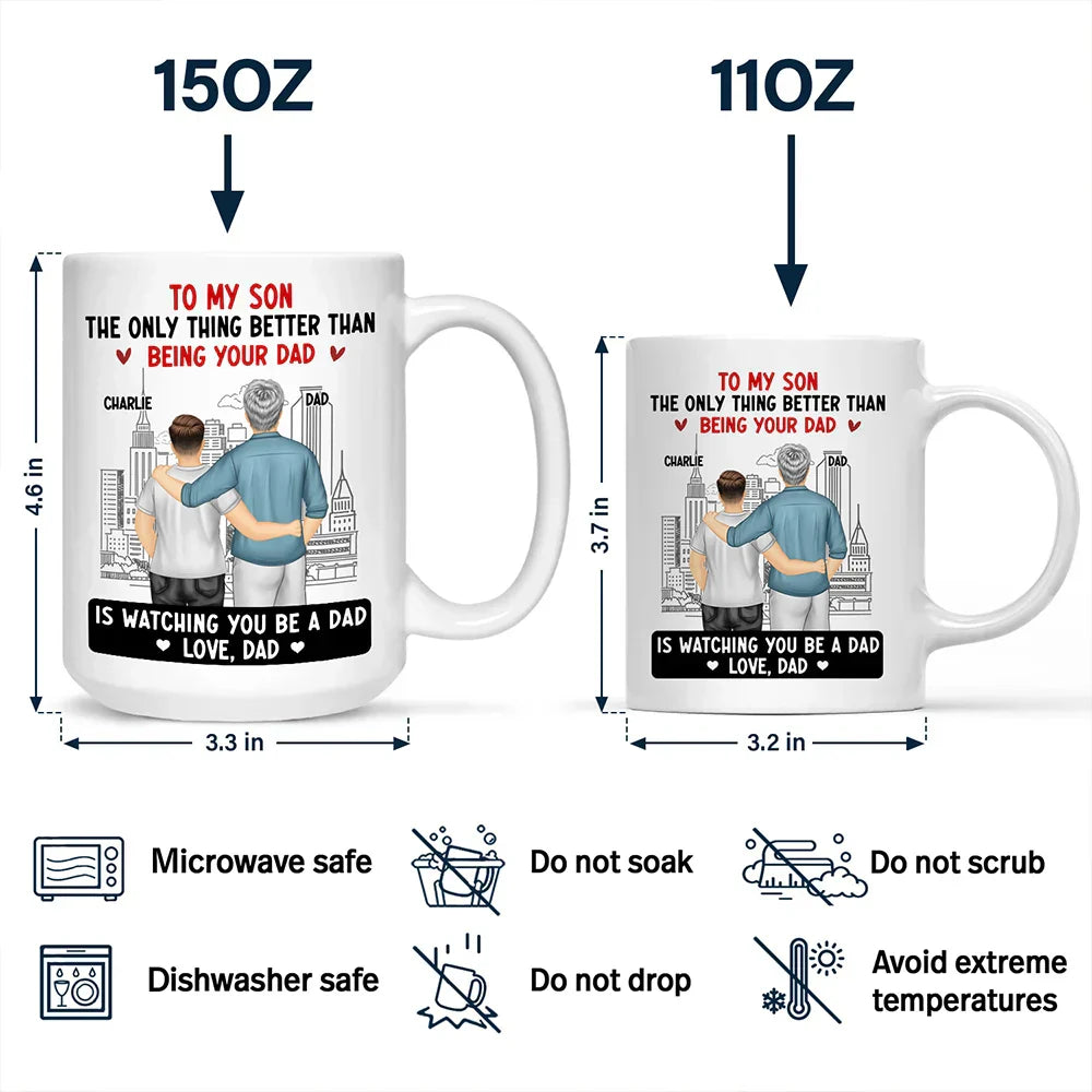 The Only Thing Better Than Being Your Parents Grandparents - Personalized Mug