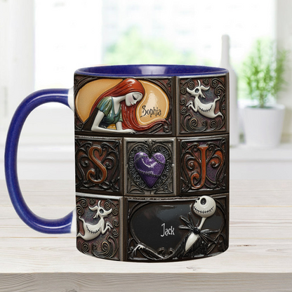 We're Simply Meant To Be - Personalized Accent Mug - Christmas Gift For Movie Fans, Couples NL122