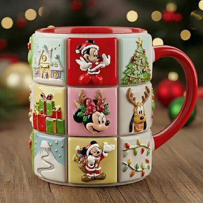 MkMo Magic Mouse Love Makes Every Day Magical - Personalized Accent Mug - Christmas Gift For Movie Fans NL122