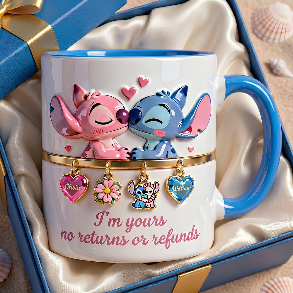Sti I'm Yours No Returns Or Refunds - Personalized Accent Mug - Gift For Couples, Movie Fans NL122