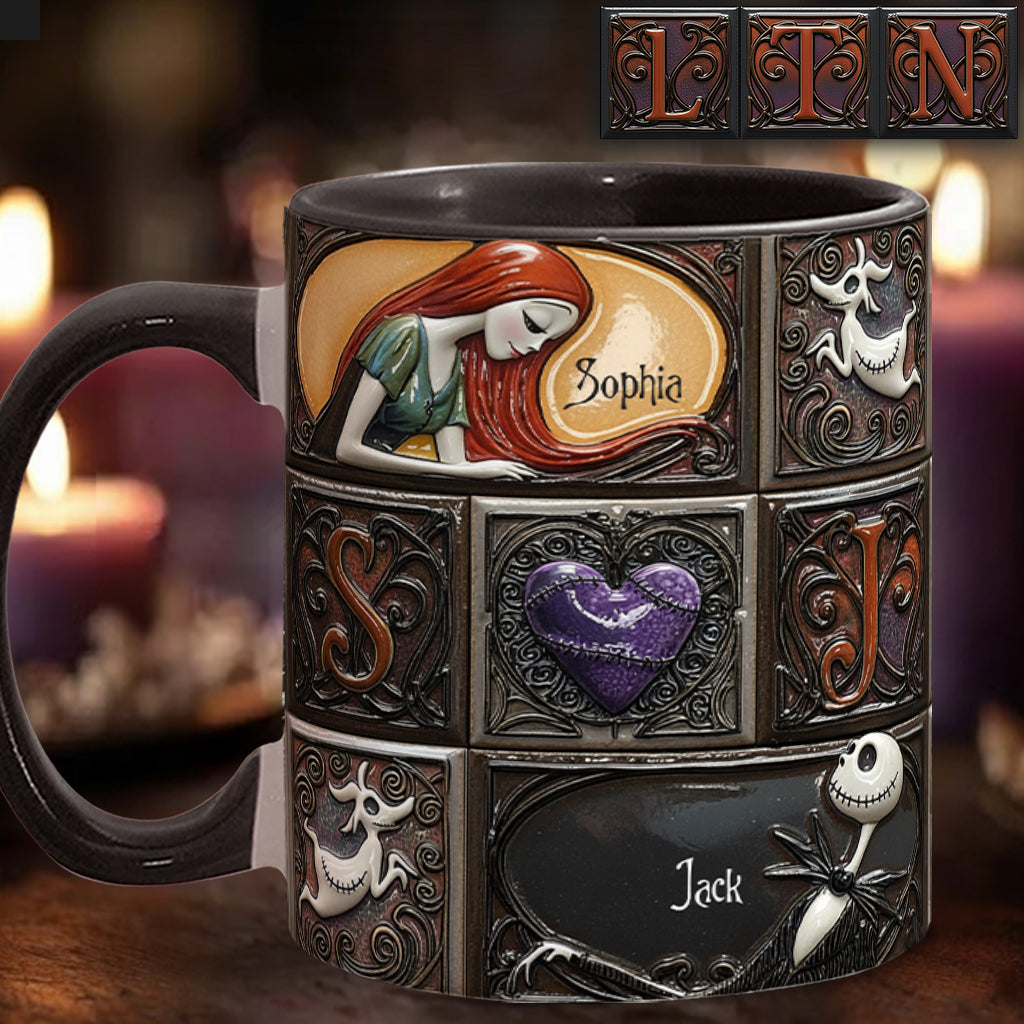 We're Simply Meant To Be - Personalized Accent Mug - Christmas Gift For Movie Fans, Couples NL122