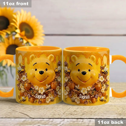 DSNY Honey Bear Celebrate Our 100 Years Of Friendship - Personalized Accent Mug - Gift For Movie Fans NL122