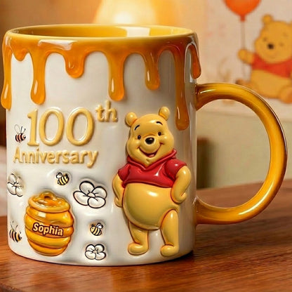 DSNY Honey Bear 100th Anniversary - Personalized Accent Mug - Anniversary Gift For Movie Fans NL122
