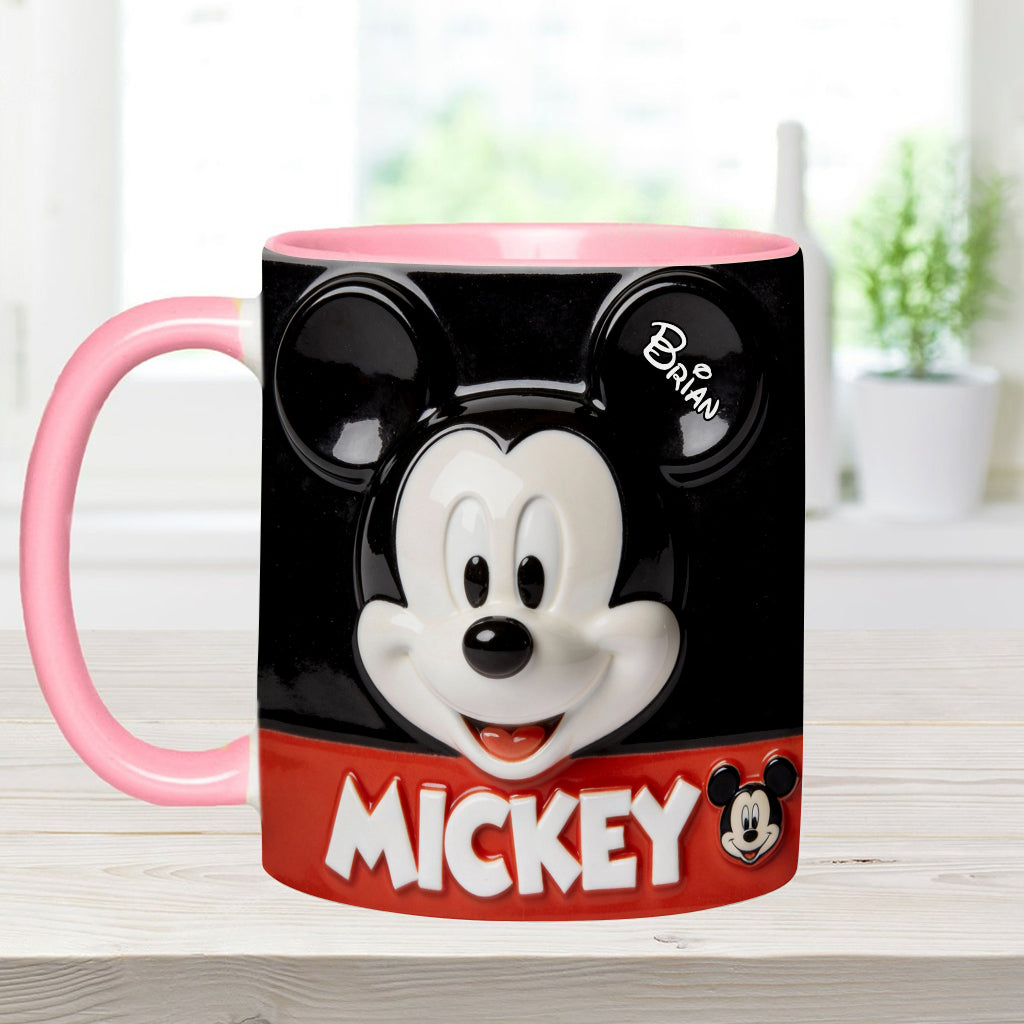 MkMo Just Love Magic Mouse - Personalized Accent Mug - Gift For Movie Fans NL122