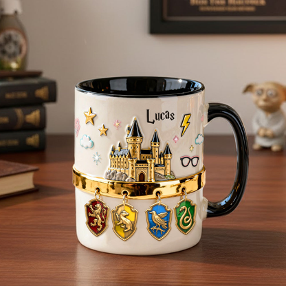 HaPo Wizard And Witch Magic Is Always Within You - Personalized Accent Mug - Gift For Movie Fans NL122
