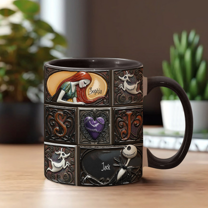 We're Simply Meant To Be - Personalized Accent Mug - Christmas Gift For Movie Fans, Couples NL122