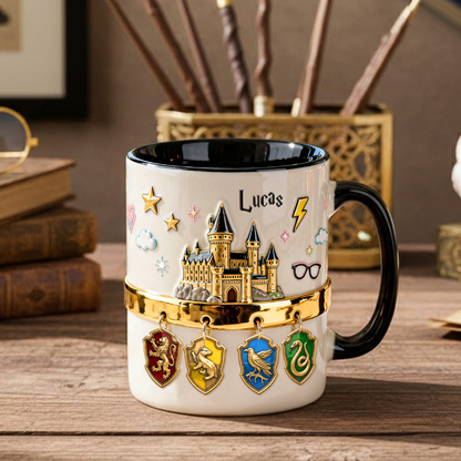 HaPo Wizard And Witch Magic Is Always Within You - Personalized Accent Mug - Gift For Movie Fans NL122