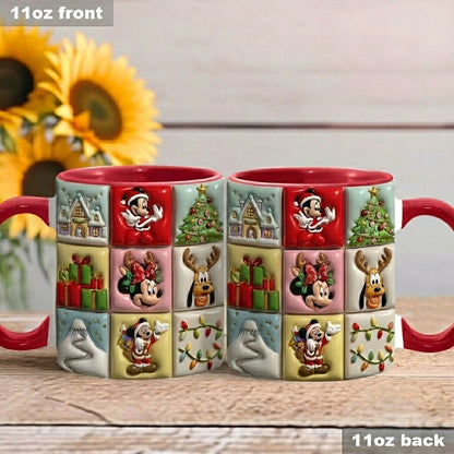 MkMo Magic Mouse Love Makes Every Day Magical - Personalized Accent Mug - Christmas Gift For Movie Fans NL122