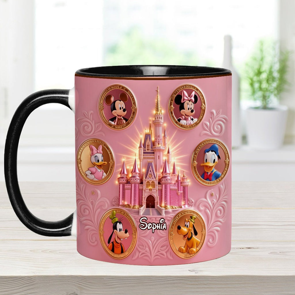 DSNY Magical Castle - Personalized Accent Mug - Gift For Movie Fans NL122