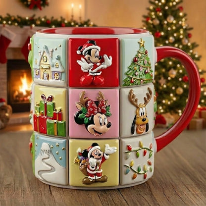 MkMo Magic Mouse Love Makes Every Day Magical - Personalized Accent Mug - Christmas Gift For Movie Fans NL122