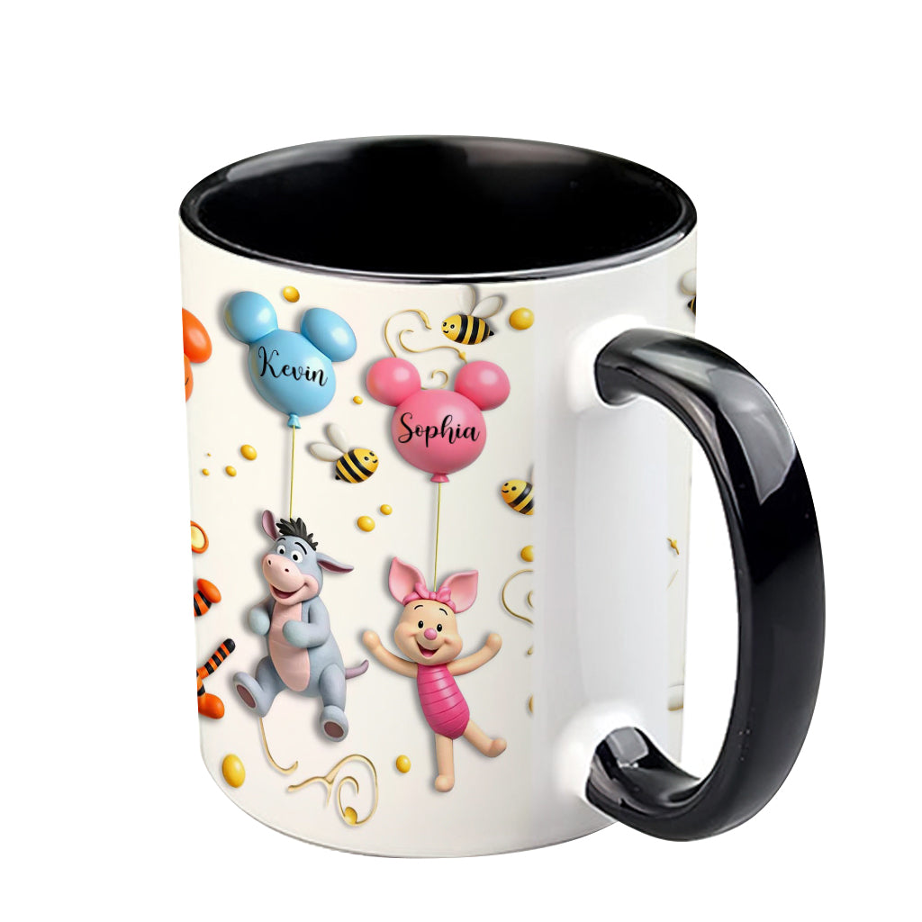 DSNY Mama Honey Bear - Personalized Accent Mug - Gift For Mom, Grandma NL122