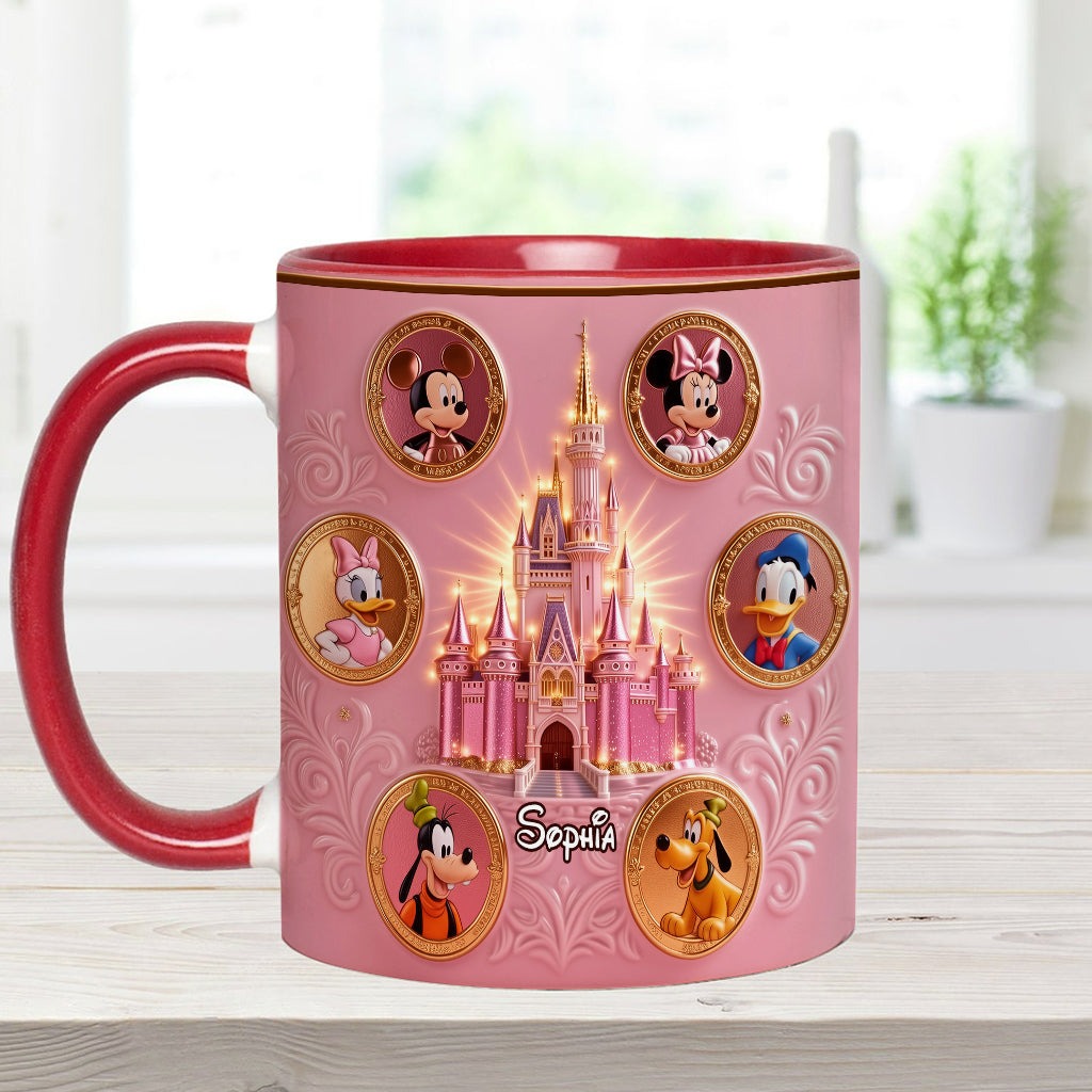 DSNY Magical Castle - Personalized Accent Mug - Gift For Movie Fans NL122