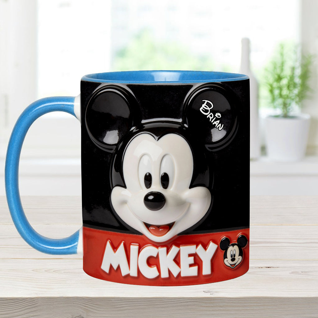 MkMo Just Love Magic Mouse - Personalized Accent Mug - Gift For Movie Fans NL122