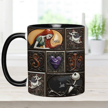 We're Simply Meant To Be - Personalized Accent Mug - Christmas Gift For Movie Fans, Couples NL122