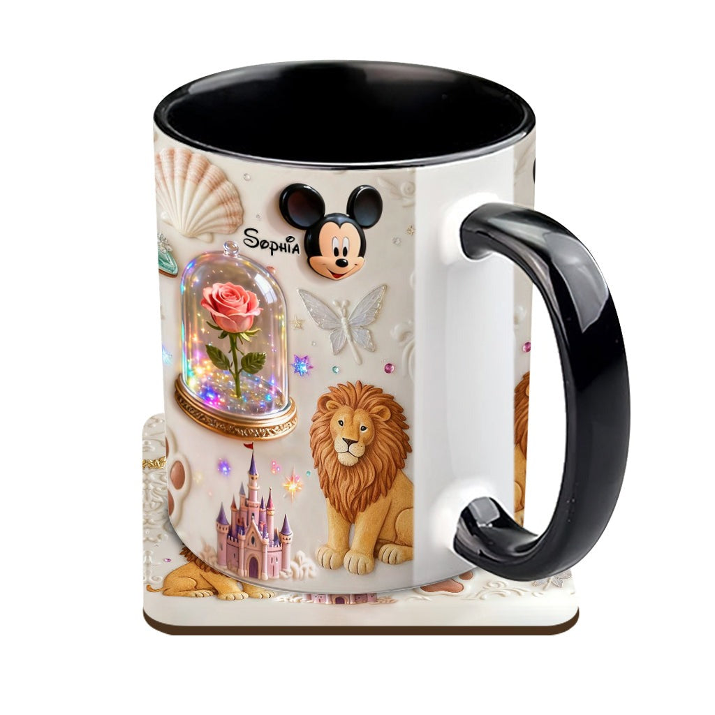 DSNY Magic Mouse Moments - Personalized Accent Mug - Gift For Movie Fans NL122