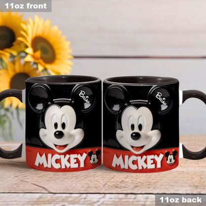 MkMo Just Love Magic Mouse - Personalized Accent Mug - Gift For Movie Fans NL122