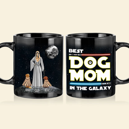 Personalized Gifts For Dad Coffee Mug Best Dog Dad In The Galaxy 012QHTH210324DAHHHG