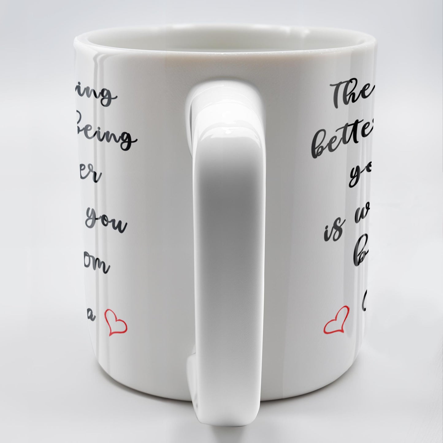 Watching You Being A Mom Heartfelt Quote Mug - Personalized Custom Coffee Mug - MOM035_MG