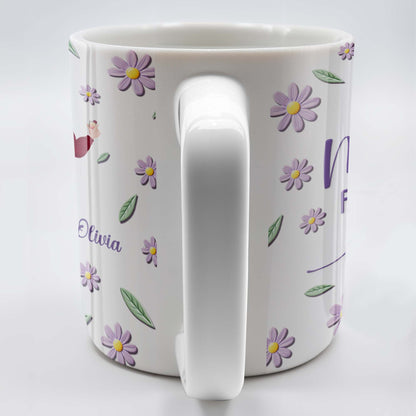Celebrate Friendship With Stylish Ladies And Flowers - Personalized Custom Coffee Mug - MOM053_MG
