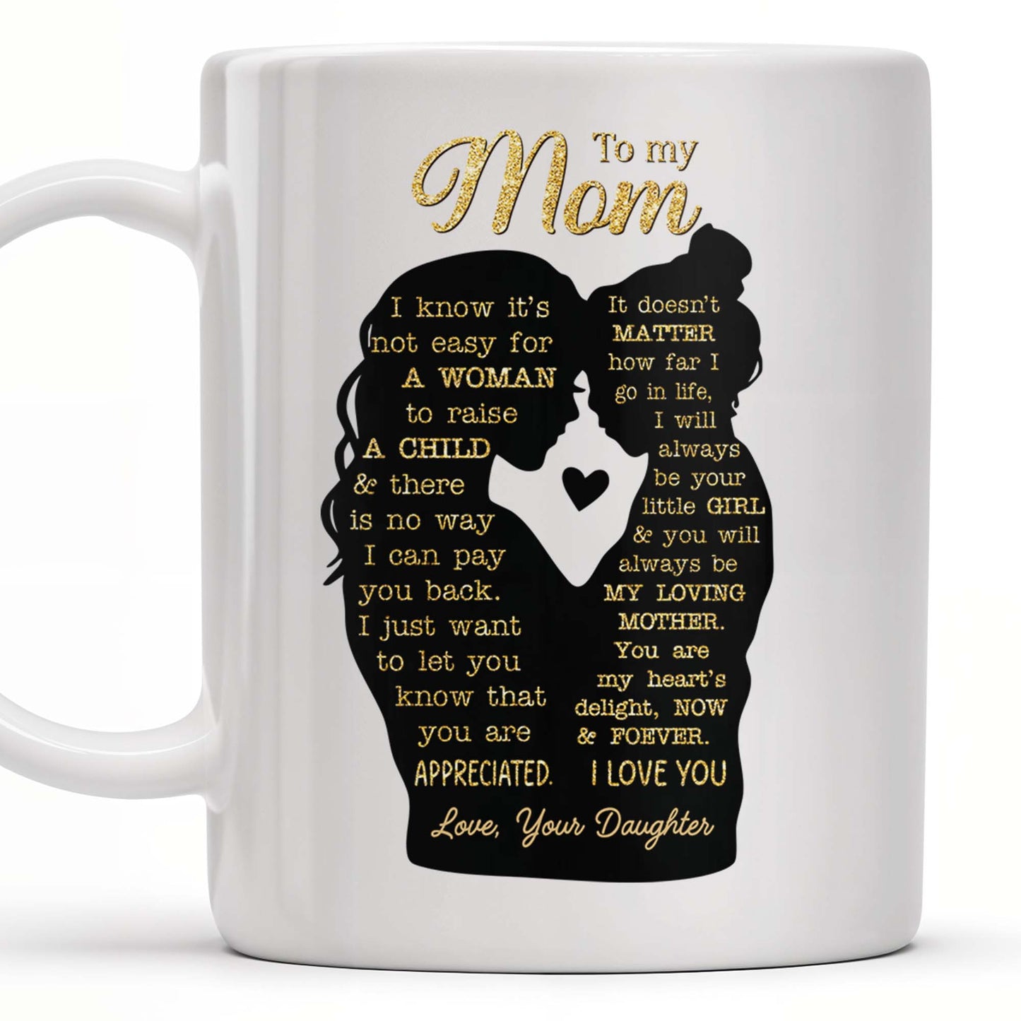 Celebrate The Simplistic Elegance Of Nature With This Floral Design, Flower And Plant - Personalized Custom Coffee Mug - MOM066_MG