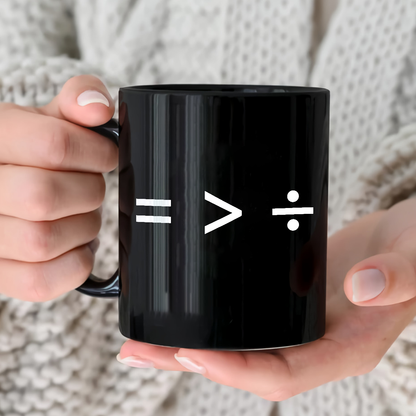Equality Is Greater Than Division Book Lovers Gift Mug