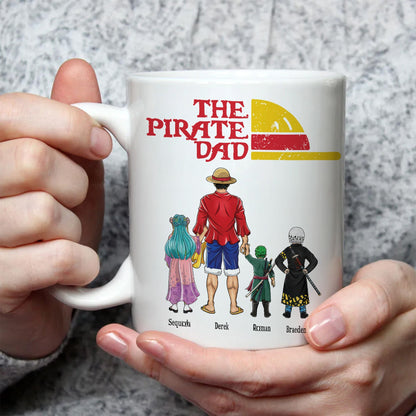 One Piece The Pirate Dad Hat - Gift For Dad - Personalized Ceramic Mug - CL11 NA94