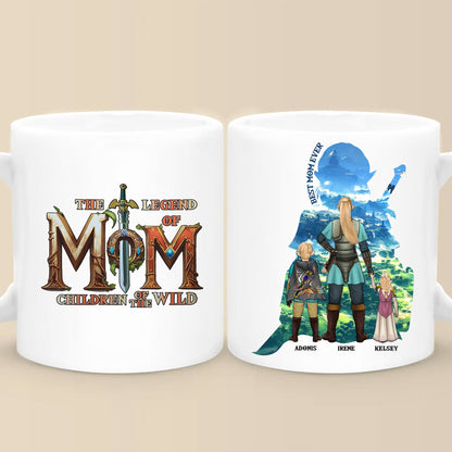 The Legend Of Mom Zelda - Personalized Mug - Gift for Mom | CL07 NH96