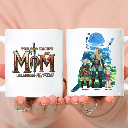 The Legend Of Mom Zelda - Personalized Mug - Gift for Mom | CL07 NH96