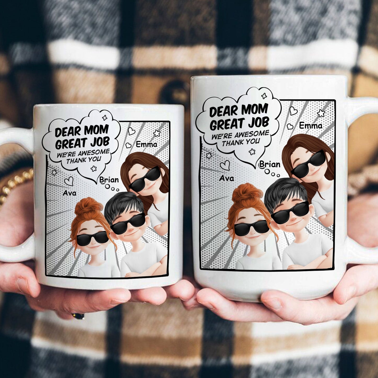 Mom, We Are Awesome - Personalized Mug