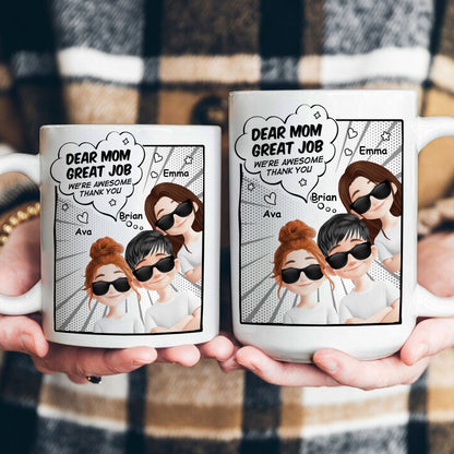 Mom, We Are Awesome - Personalized Mug