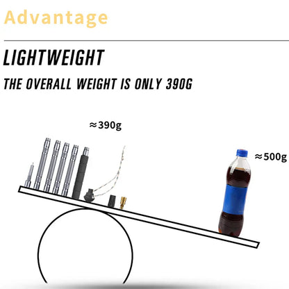 Multifunctional Aluminium Alloy Hiking Stick