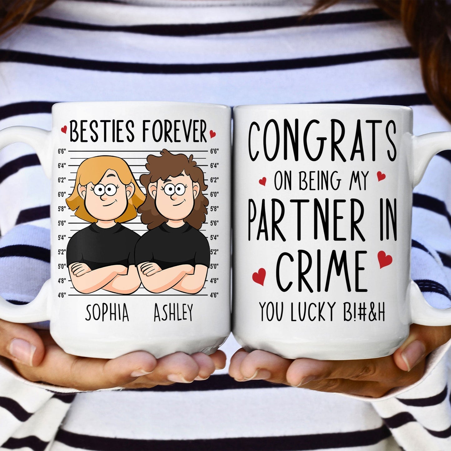 My Partner In Crime - Personalized Mug