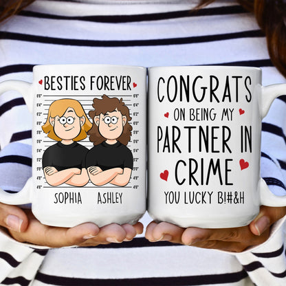 My Partner In Crime - Personalized Mug