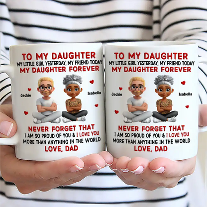 My Friend Today My Child Forever - Personalized Mug