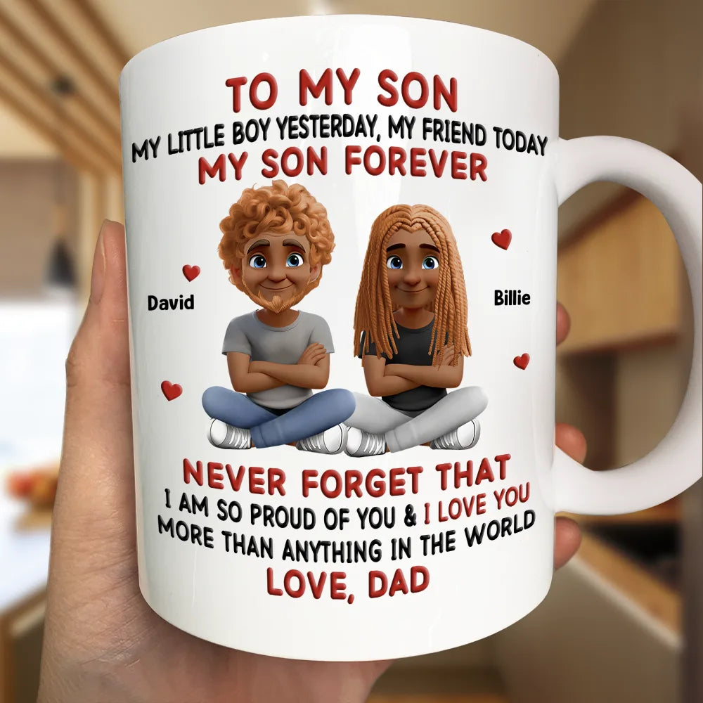 My Friend Today My Child Forever - Personalized Mug