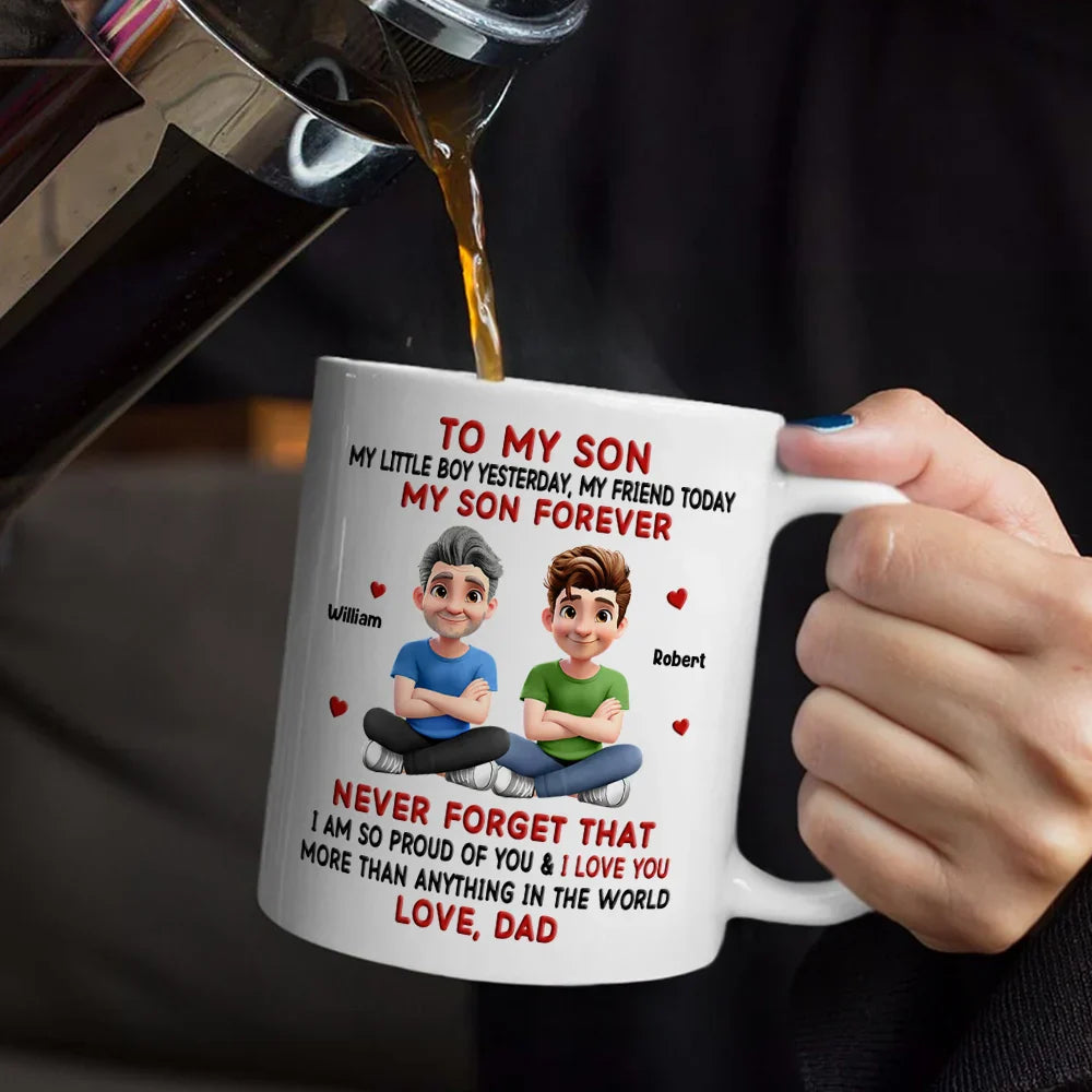 My Friend Today My Child Forever - Personalized Mug