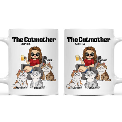 The Cat Mother - Birthday, Loving Gift For Cat Moms, Cat Lovers - Personalized Mug