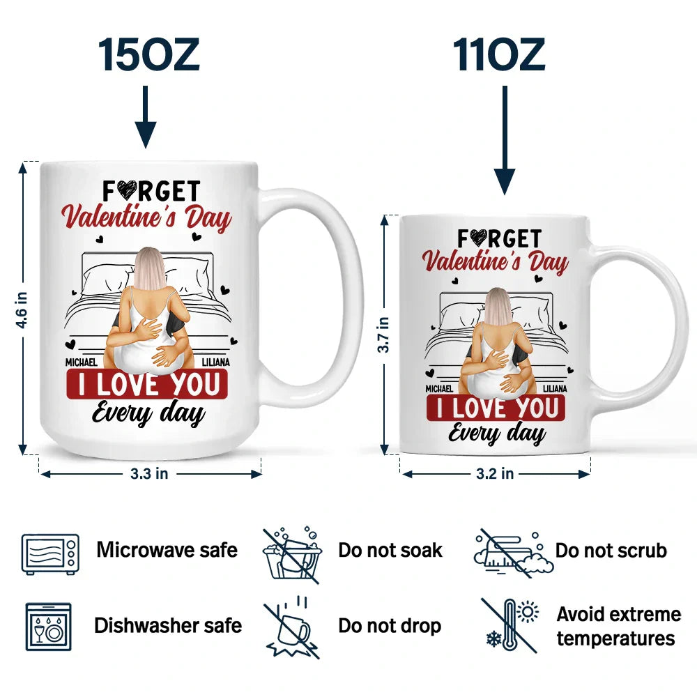 I Love You Everyday - Personalized Mug