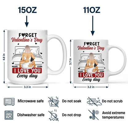 I Love You Everyday - Personalized Mug