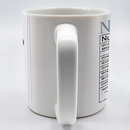 Nurse, Stethoscope and Heartbeat - Personalized Custom Coffee Mug - NUR016_MG