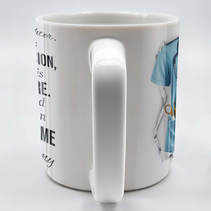 To My Daughter, Nursing Is Your Profession - Personalized Custom Coffee Mug - NUR030_MG