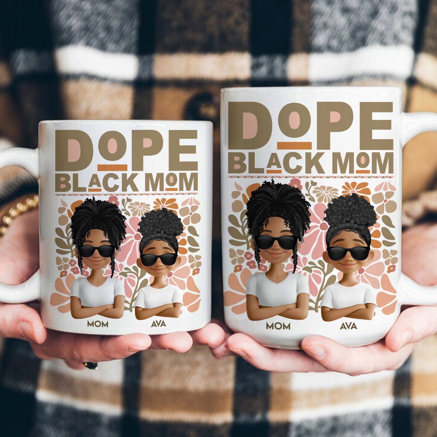 New Version Dope Mom - Personalized Mug