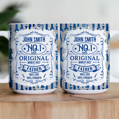 No.1 Dad - Personalized Mug